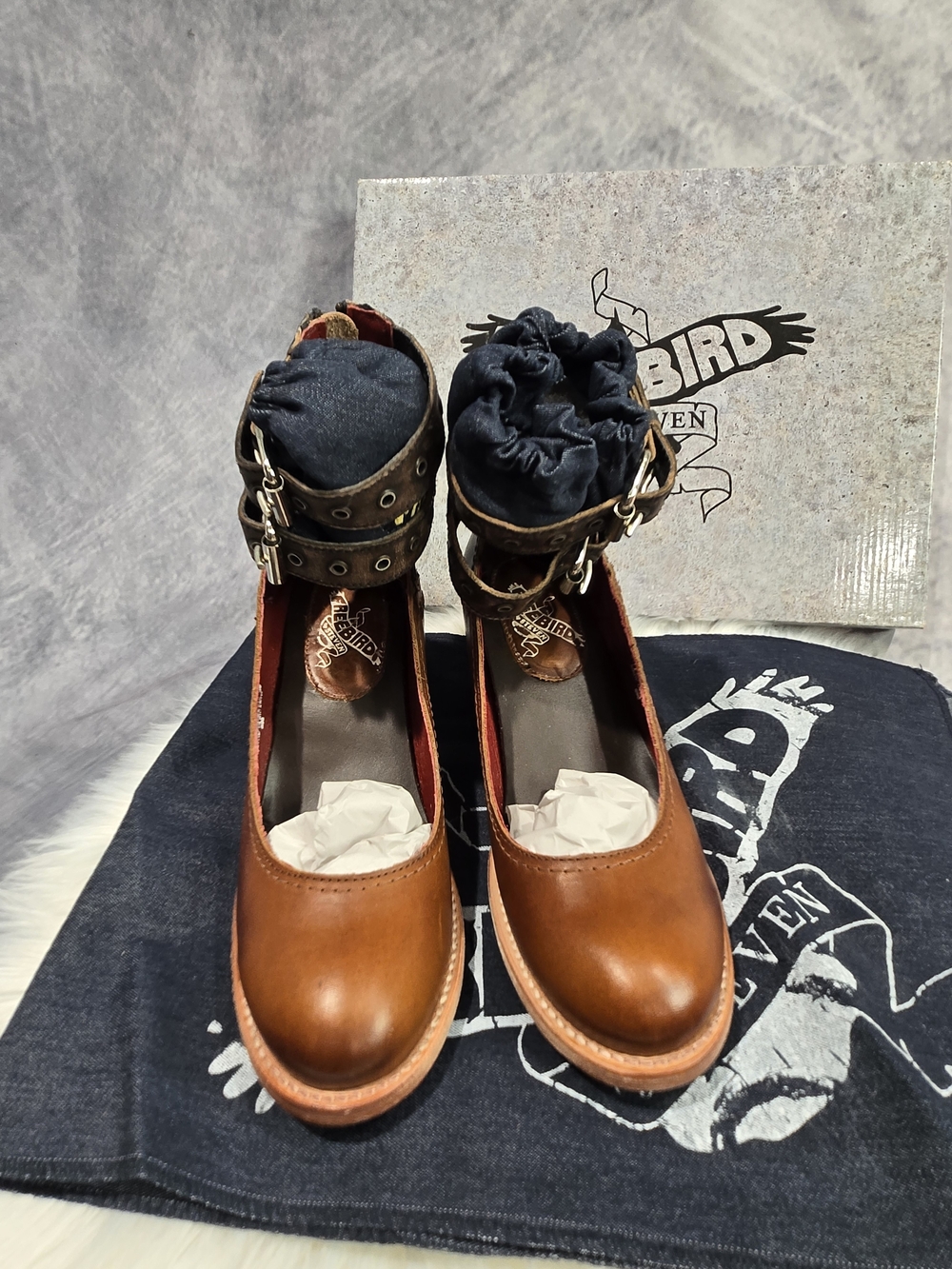 Freebird by Steven "Candella" cognac handcrafted - Picture 1 of 6